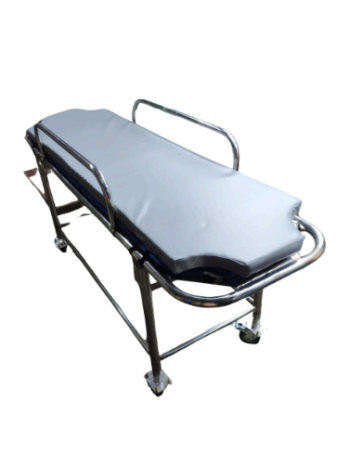 PATIENT TROLLEY WITH SIDE RALING